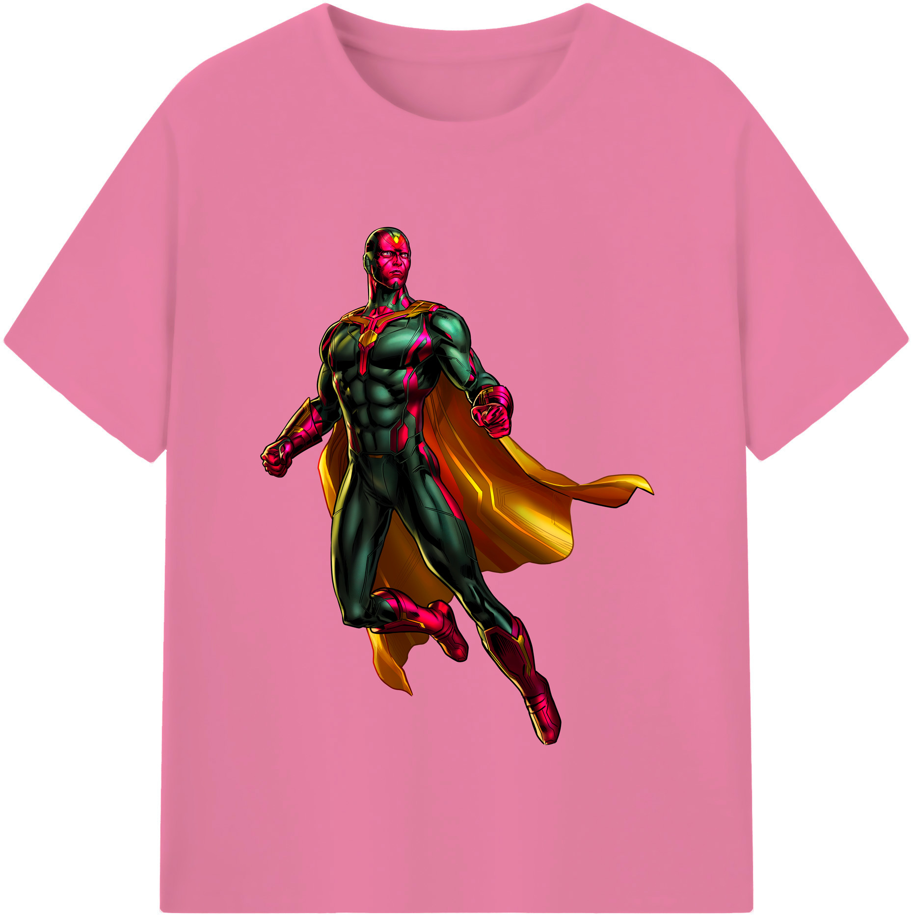 （画像用） アベンジャーズ The Avengers 綿100％半袖Tシャツ（フロントプリント）